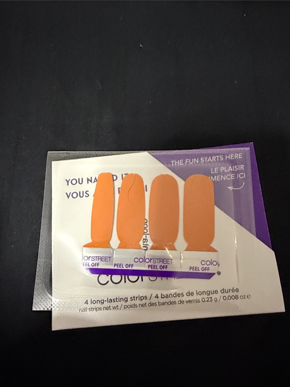 🔥 $3 add on. Color Street Peel Off Nail Strips - Canta-loop